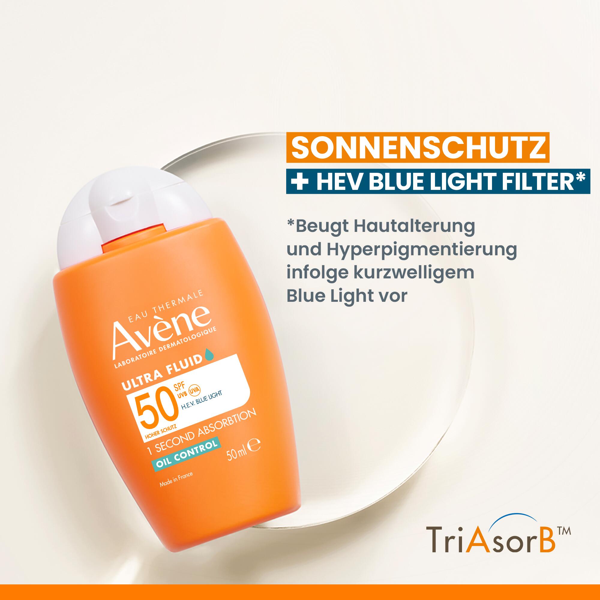 Sonnenpflege - Empfindliche Haut Ultra Fluid OIL CONTROL SPF 50 – Bild 3