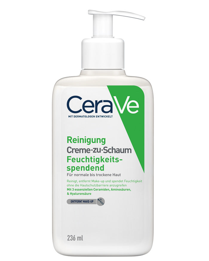 CeraVe Creme-zu-Schaum Reinigung – Bild 1