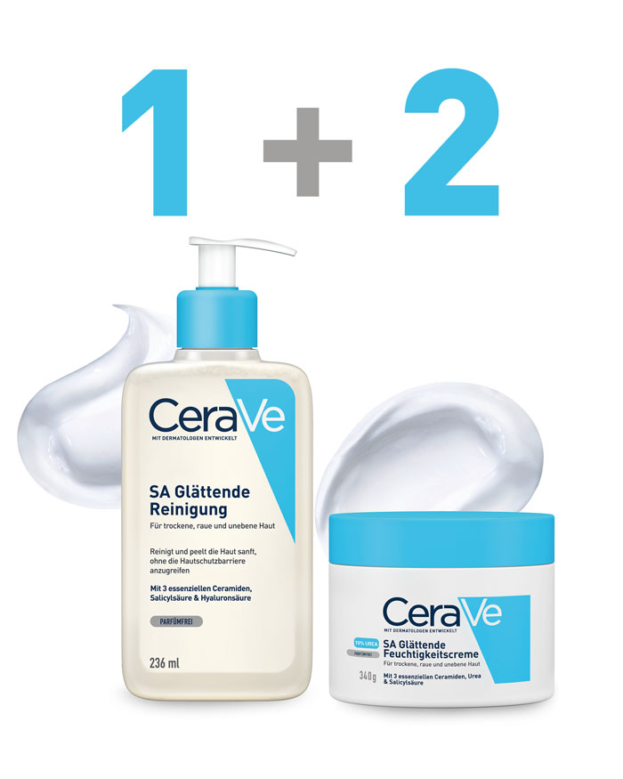 CeraVe SA Urea Glättende Feuchtigkeitscreme – Bild 3