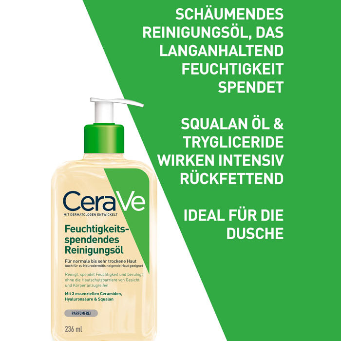 CeraVe Feuchtigkeitsspendendes Reinigungsöl – Bild 2