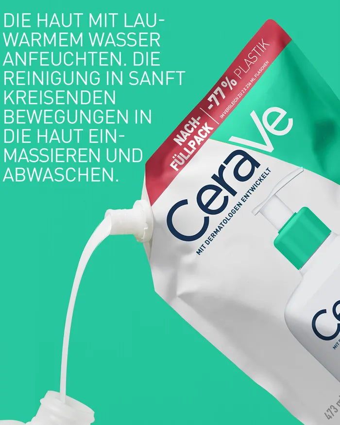 CeraVe Schäumendes Reinigungsgel Nachfüllpack – Bild 7
