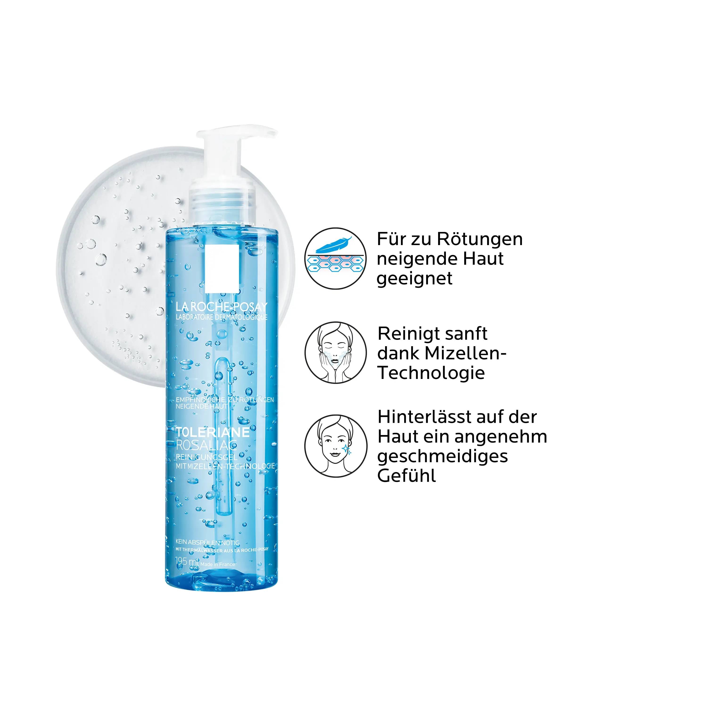 TOLERIANE ROSALIAC&nbsp;REINIGUNGSGEL MIT MIZELLENTECHNOLOGIE&nbsp; – Bild 4